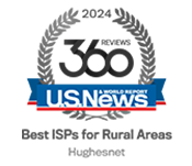 U.S. News & World Report Best ISPs for Rural Areas 2024 Award