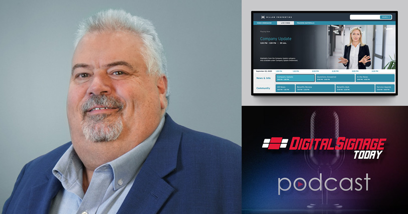 Mike Tippets on the Digital Signage Today podcast 