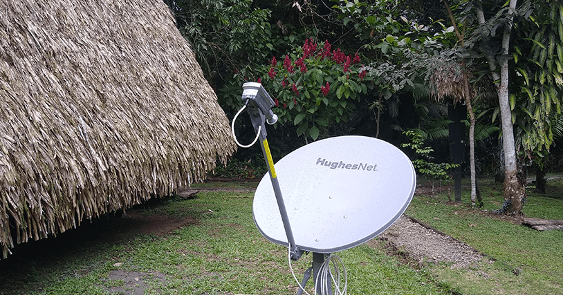 Hughesnet satellite dish