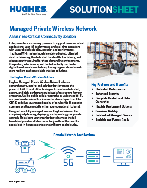 Managed Private Wirless Network Solution Sheet