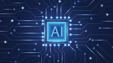 AI on a computer chip