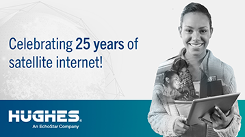 Celebrating 25 Years of Satellite Internet