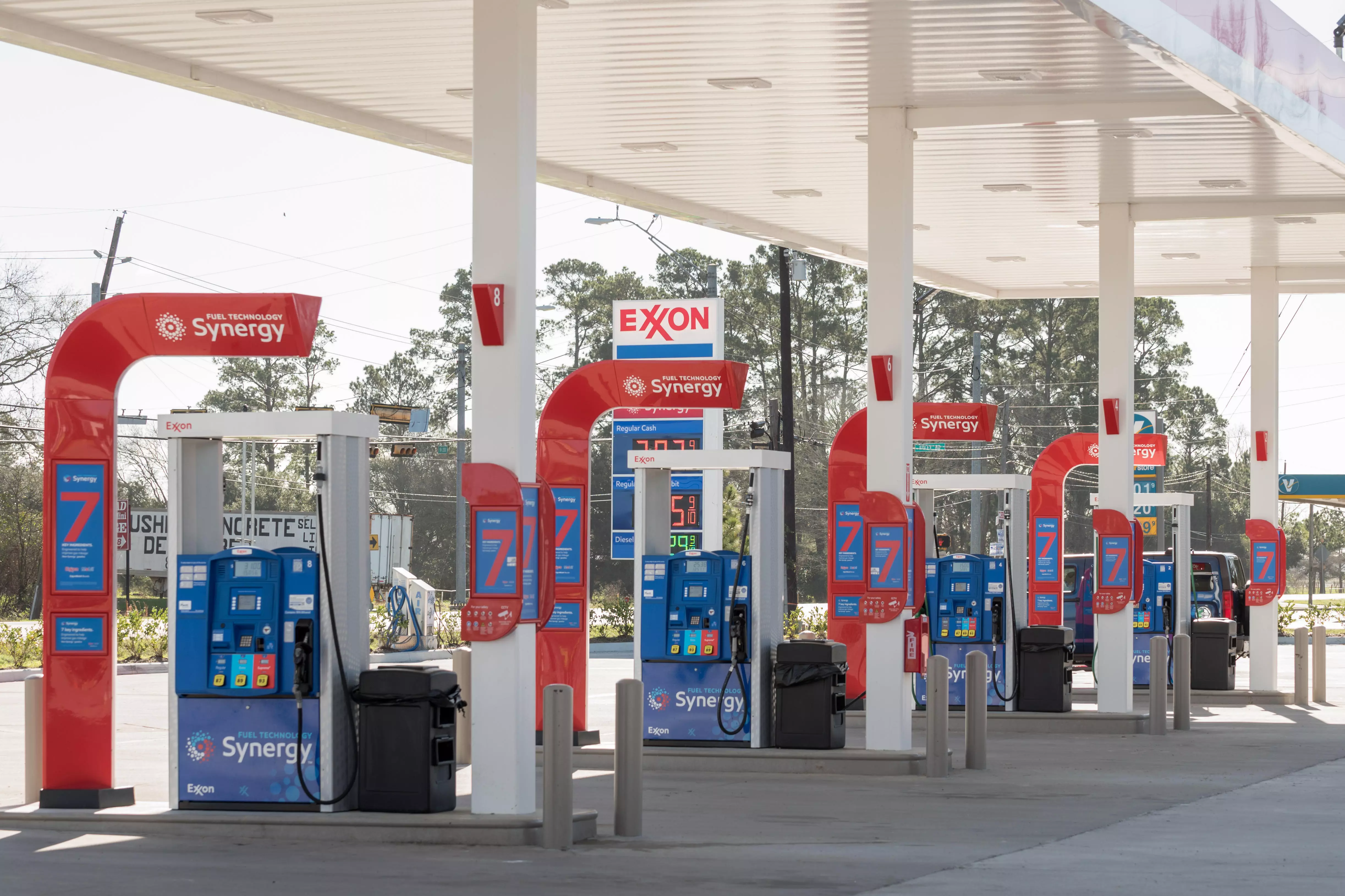 exxon station