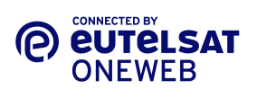 Connected by Eutelsat OneWeb logo