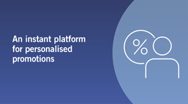 Personalise promotions with Smart WiFi