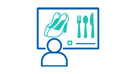 Digital signage icon