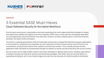 5 Essential SASE Must-Haves