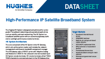 HX System datasheet thumbnail