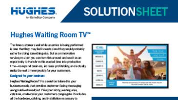 Waiting Room TV solutions sheet thumbnail
