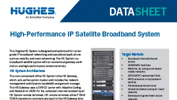 HX System datasheet thumbnail