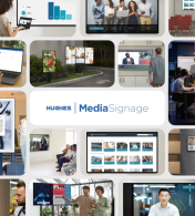 various media signage screen examples