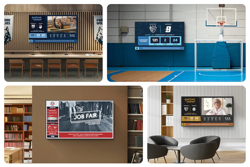 Campus vision screens