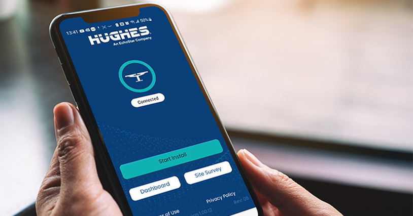 Hughes Simplifies ESA Installation and Maintenance with New LEO Mobile App
