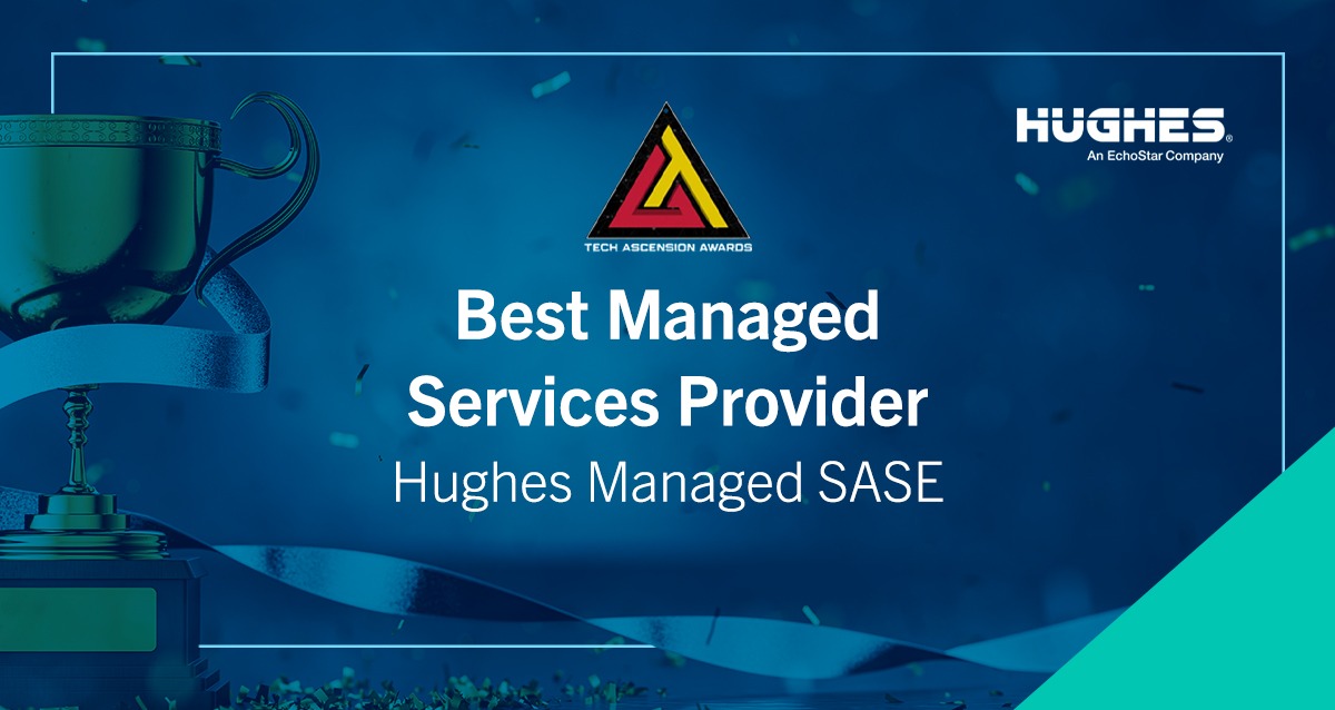 Hughes Honored as Best Managed Services Provider by 2025 Tech Ascension Awards