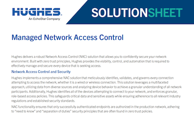 Hughes Managed NAC Solution Sheet