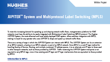 JUPITER™ System and Multiprotocol Label Switching (MPLS)