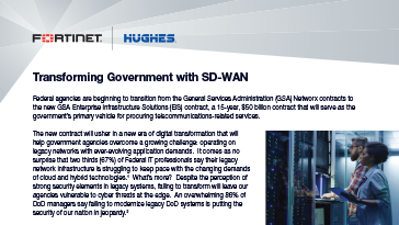 Transforming Government with SD-WAN