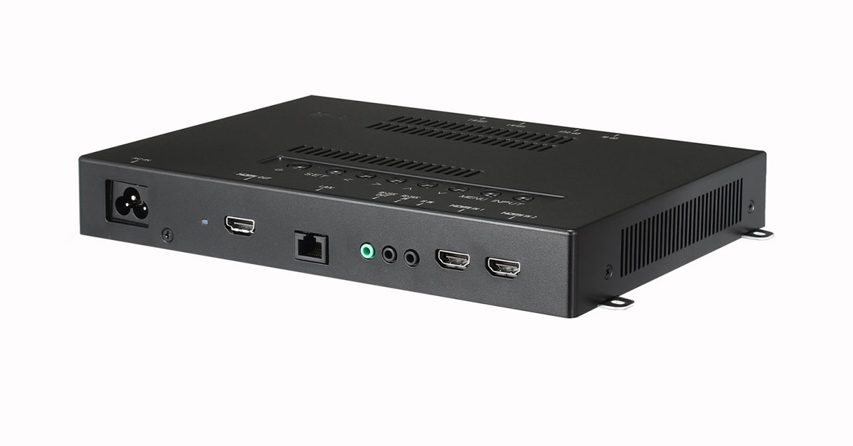 Hughes HS600 Media Player Enables Live TV Within Digital Signage