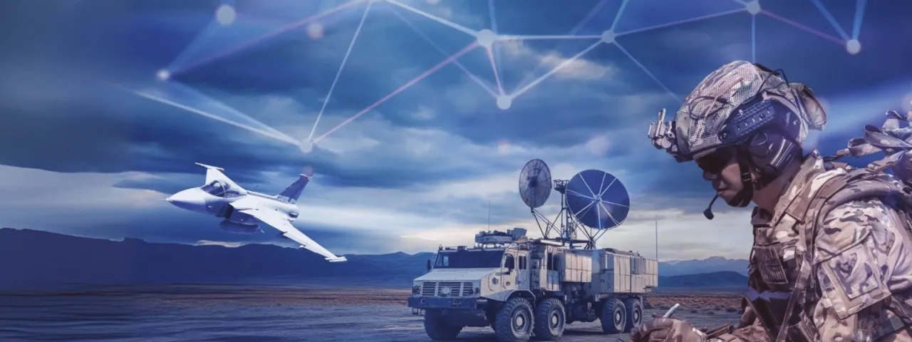 defense communication collage