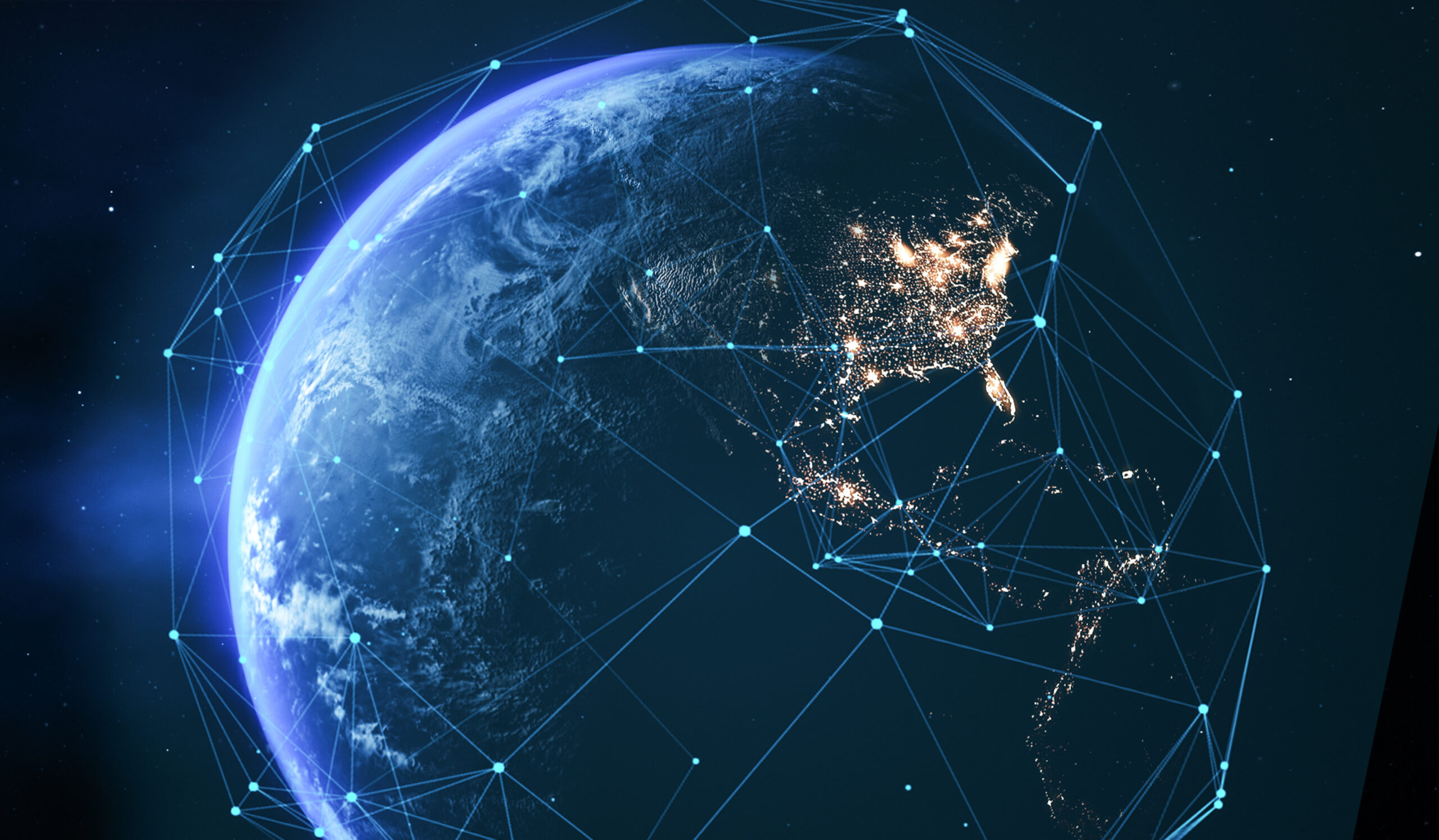 mesh network over globe
