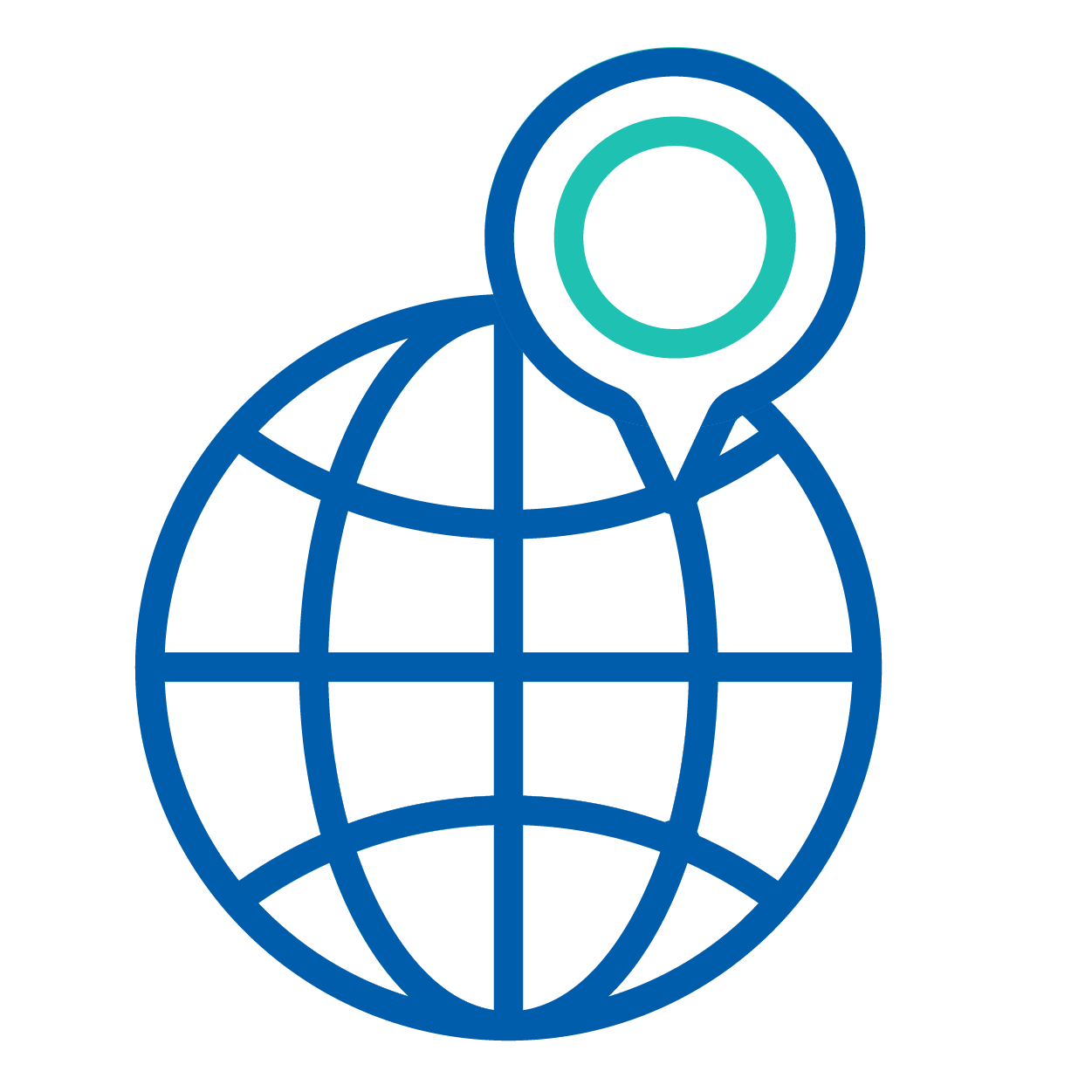 Global locations icon