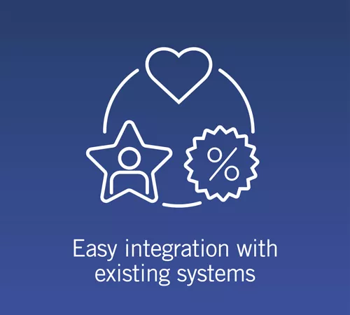 Click and collect lockers are easily integrated