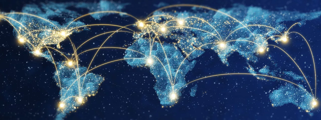 abstract connected word