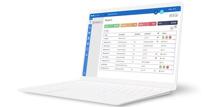 centralized management interface