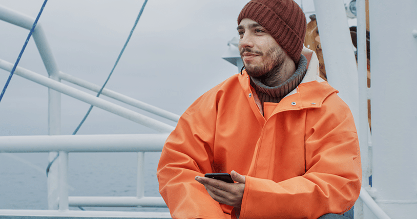 offshore oil rig crew member