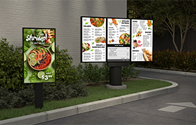 franchise digital sign