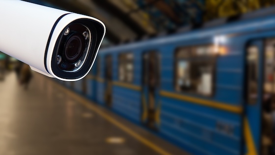 Train station CCTV monitoring