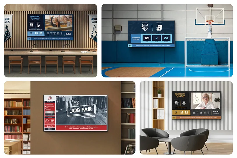 Campus vision screens