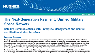 The Next-Generation Resilient, Unified Military Space Network