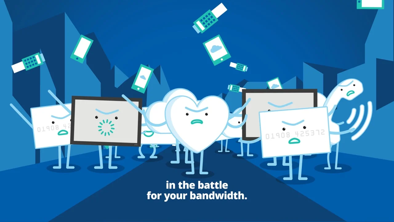 the battle for your bandwidth