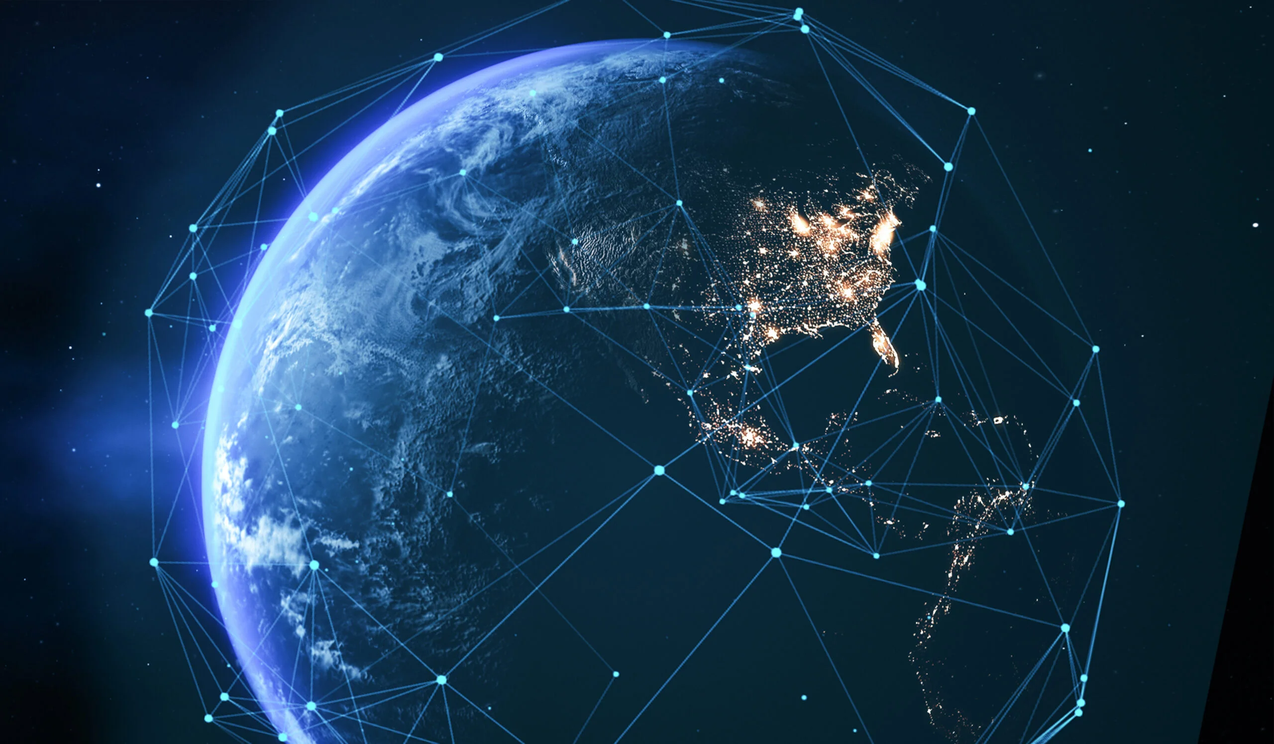 mesh network over globe