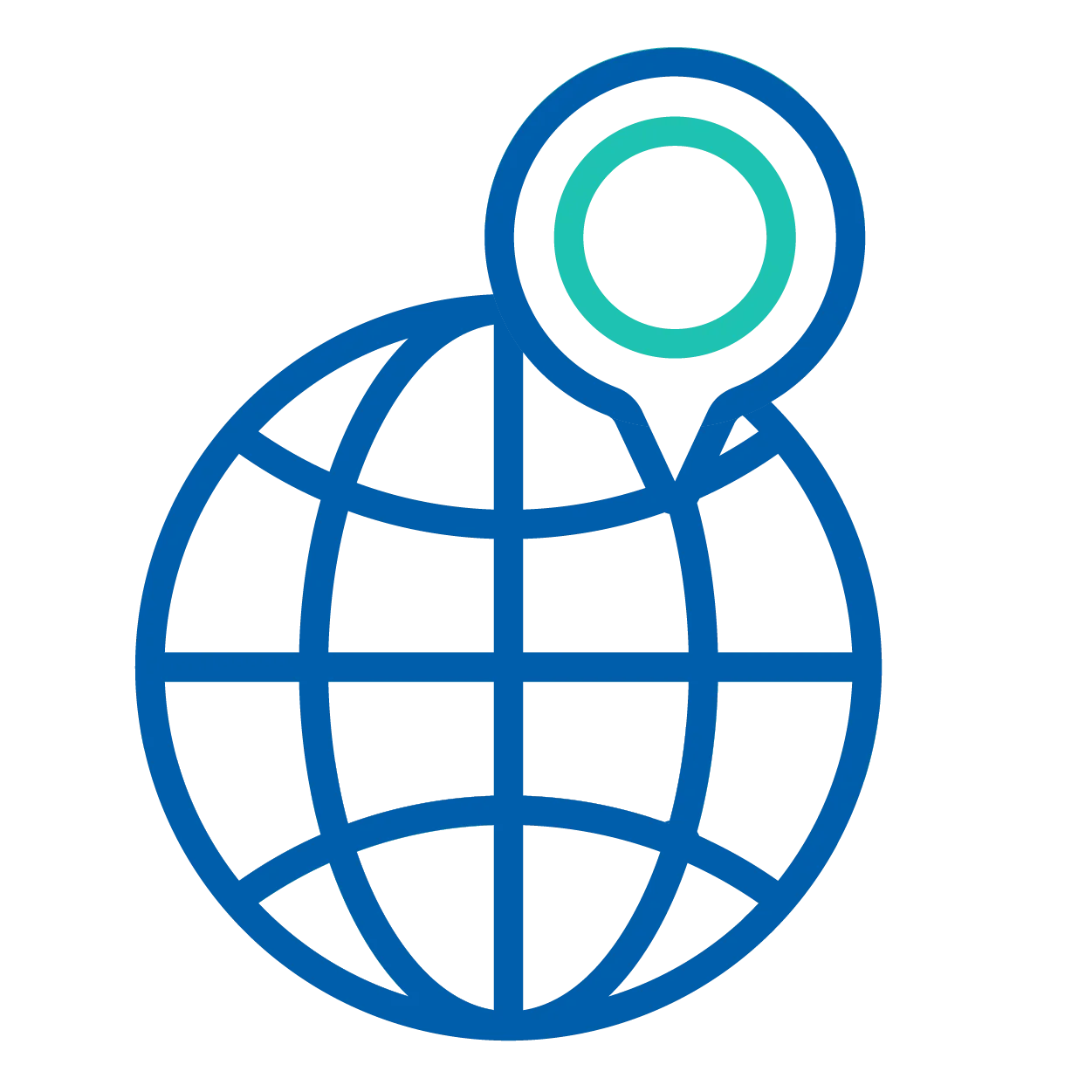 Global locations icon