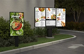 franchise digital sign
