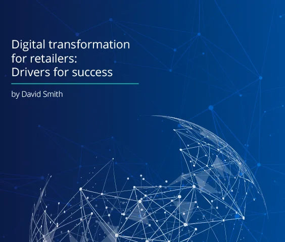 Digital transformation for retails: Report cover