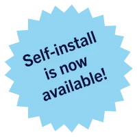 self-install available starburst