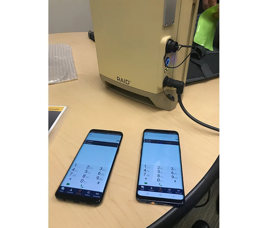 Phones Connecting to Cellular Pack