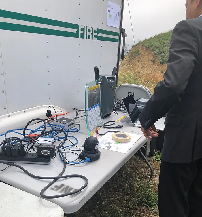 satcell in the field 2