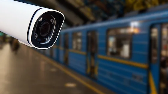 Train station CCTV monitoring