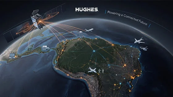 Connected world powered by Hughes